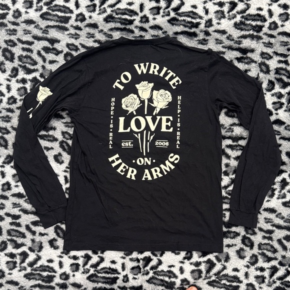 TWLOHA Black Long Sleeve Tee - Picture 6 of 7